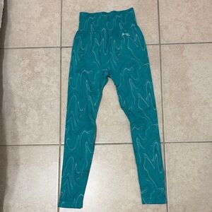 AYBL Teal Patterned Leggings
